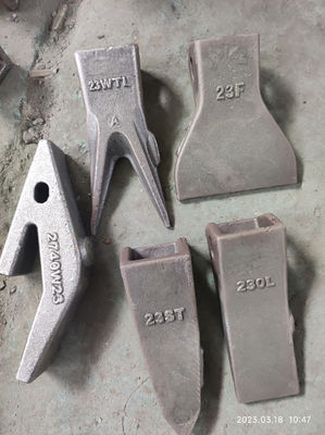 23F 23ST 230L 230ST 230CPE 23WTL ツインタイガー歯バケツ組立