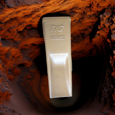 炭素鋼を持つ320 J350家族のためのTIGのブランドのバケツの歯猫320のバケツの歯1U3352の歯そして1U3352RC歯