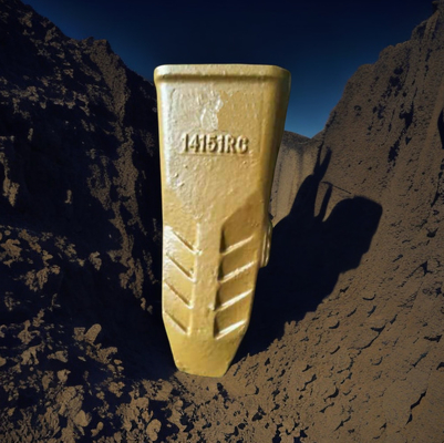 TIGのブランドの工場小松PC300の石の坑夫のバケツの歯207-70-14151RCの掘削機の予備品